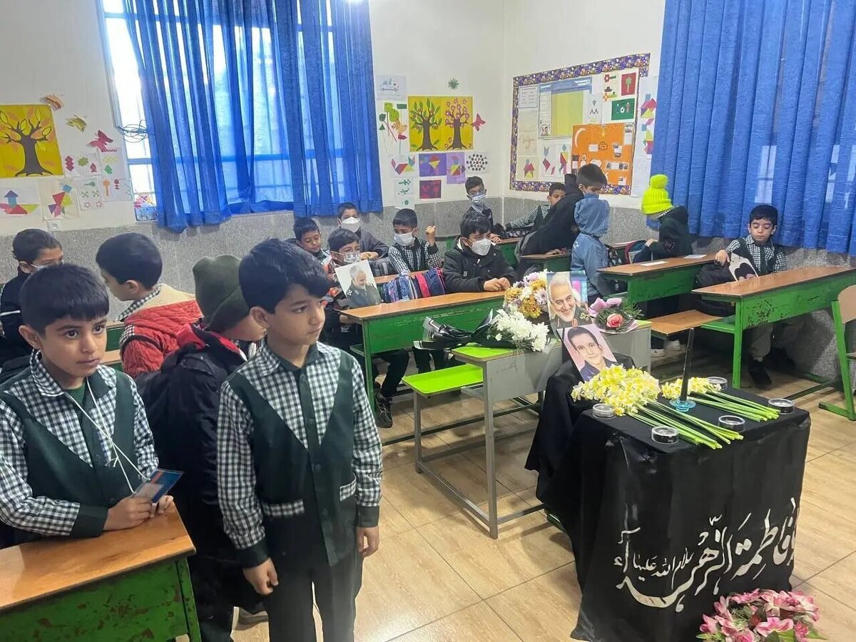 تصویری دردناک از یک کلاس درس پسرانه در کرمان