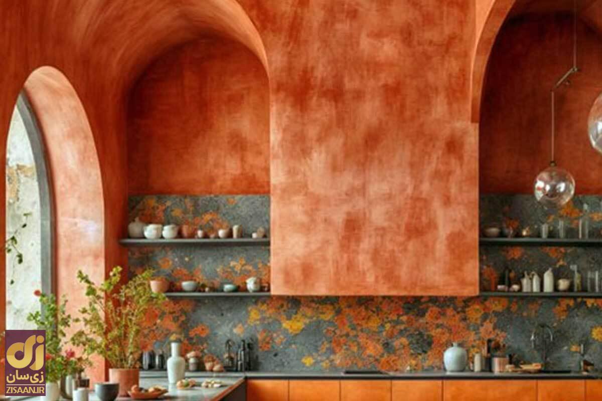 (تصاویر) طراحی یک آشپزخانه به سبک هنر و معماری ایرانی توسط هوش مصنوعی