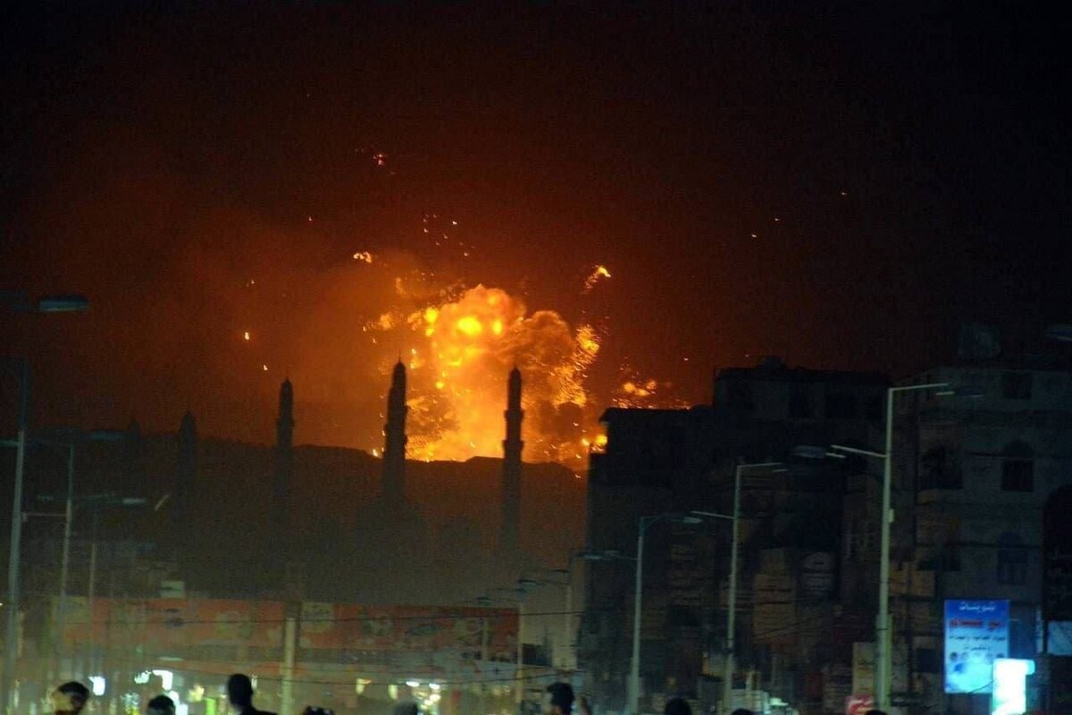 (عکس) نقاطی که آمریکا و انگلیس در یمن بمباران کردند