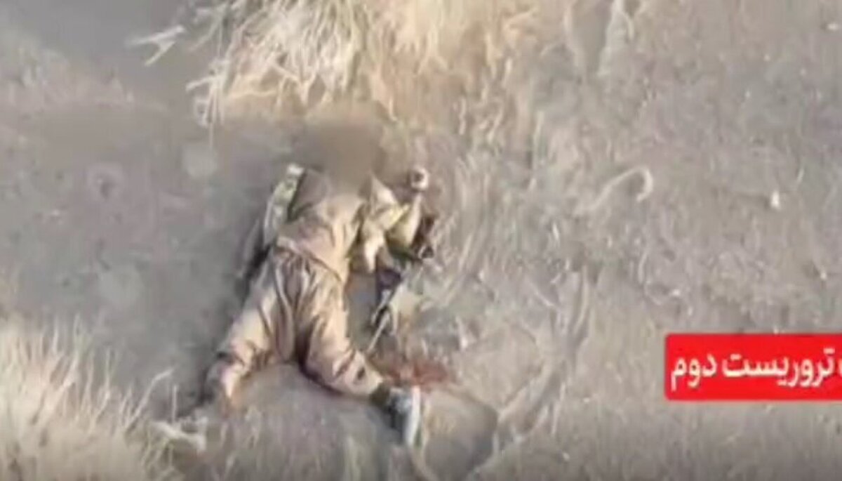 (ویدئو) فیلم واضح از جسد تروریست‌های جنایت کرمان