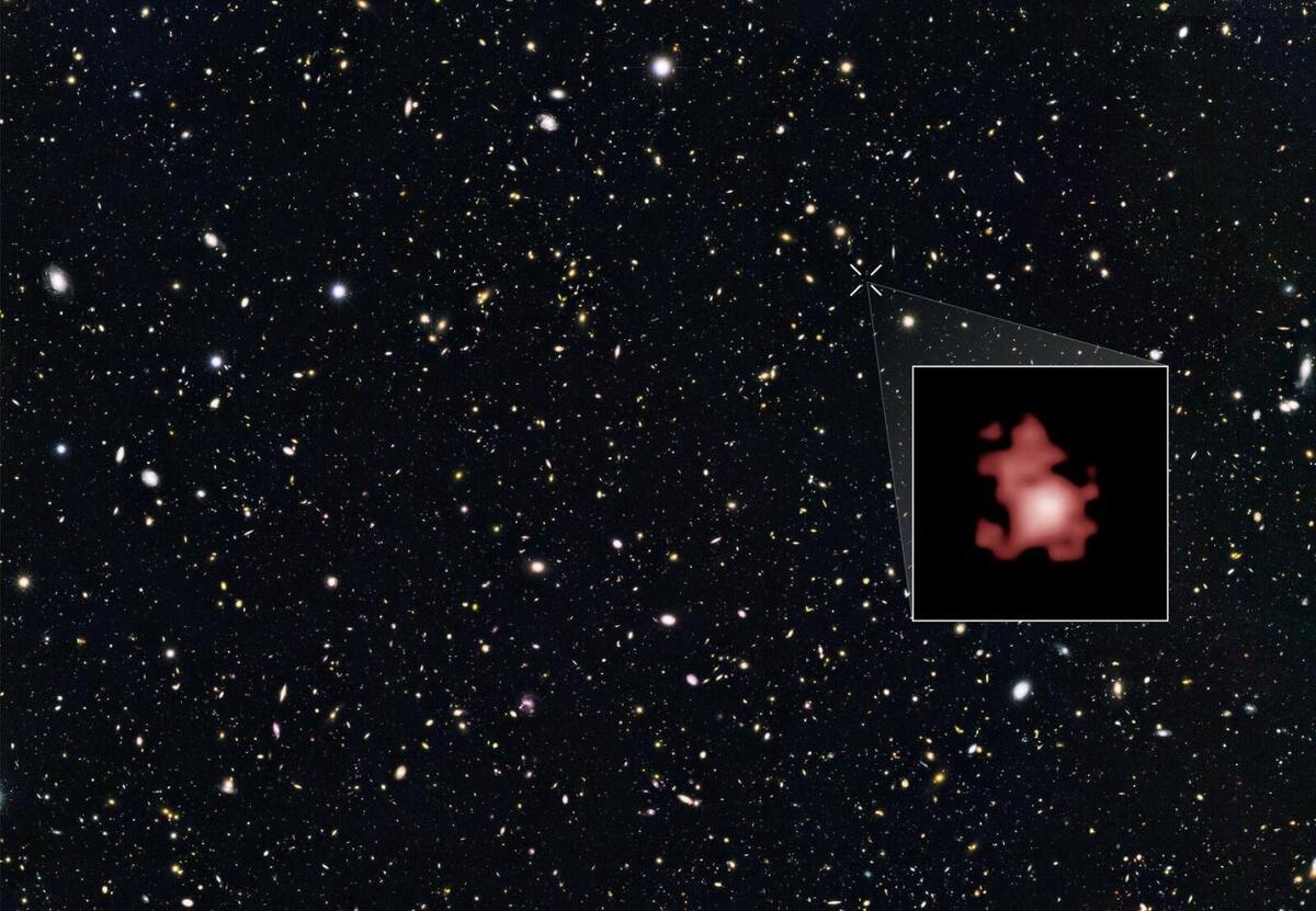 کشف کهن‌ترین سیاهچاله عالم