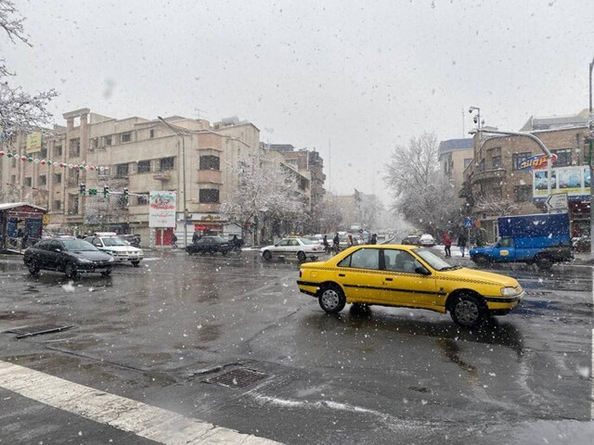 بارش برف و باران در تهران از دوشنبه شب/ کاهش محسوس دما
