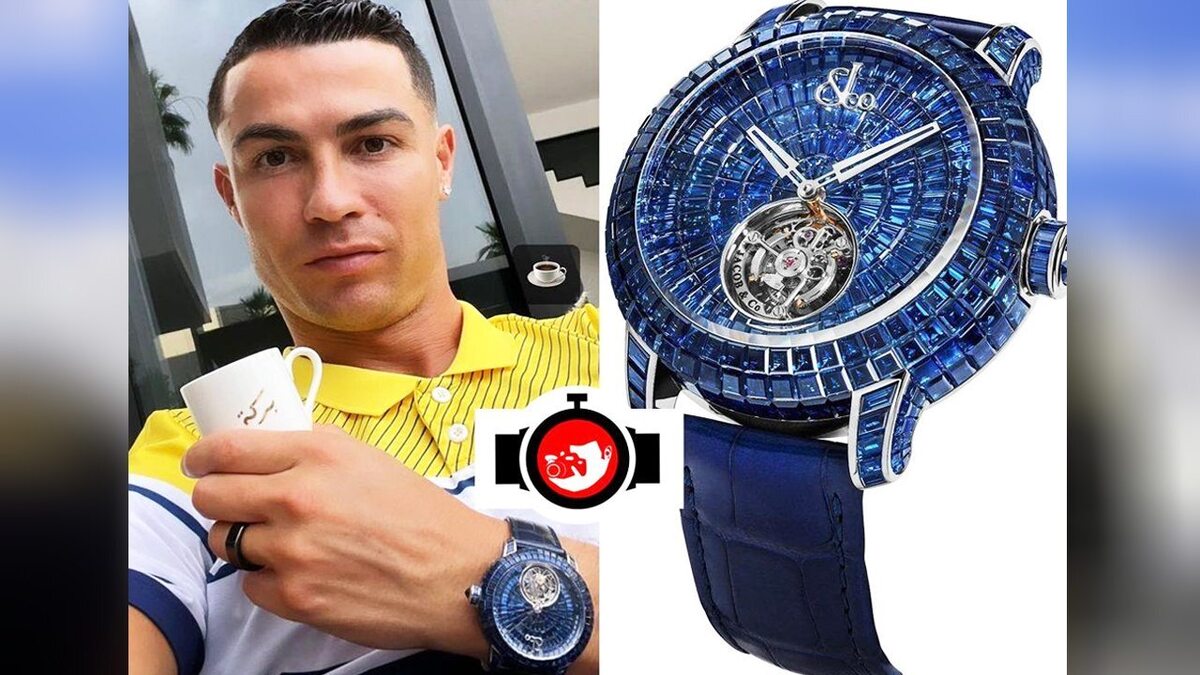 (عکس) گران‌ترین ساعت دنیا در دست کریس رونالدو