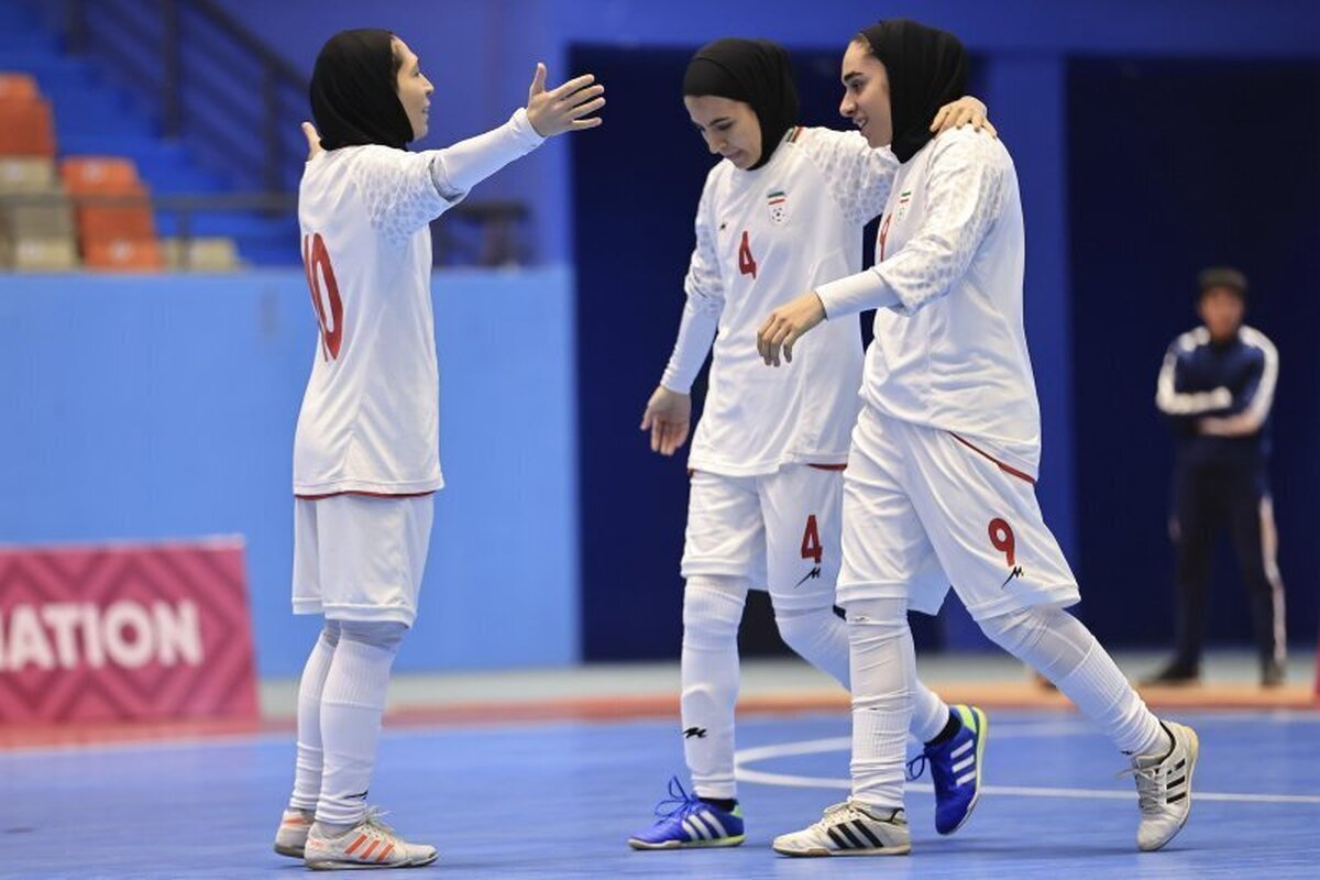 هت‌تریک زنان ایرانی با قهرمانی در مسابقات کافکا