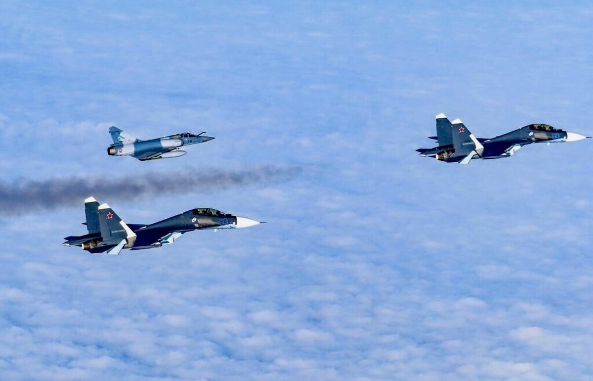 (ویدئو) تصاویر تقابل هوایی روسیه و ناتو