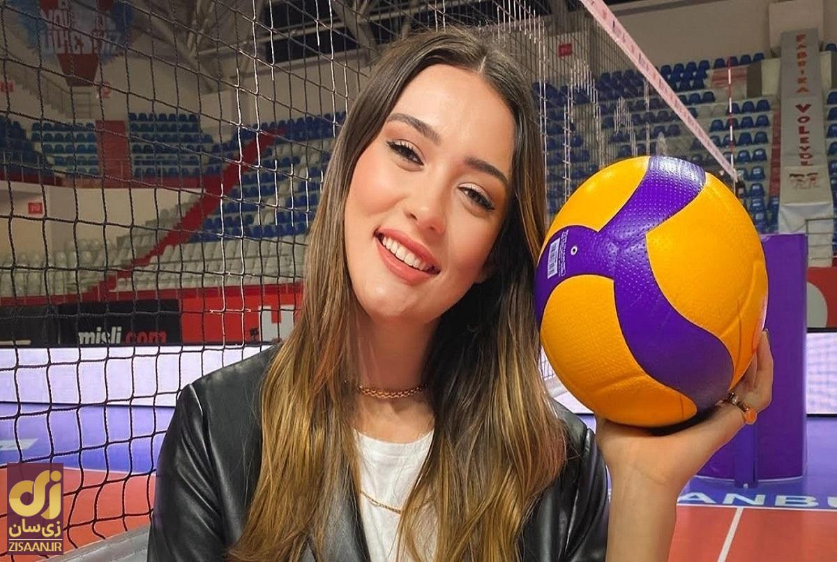 زهرا گونش، دختر زیبا و با استعداد والیبال ترکیه کیست؟