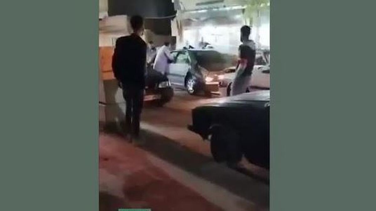 (ویدئو) تصاویری عجیب از درگیری مسلحانه در جاده سیمان مشهد