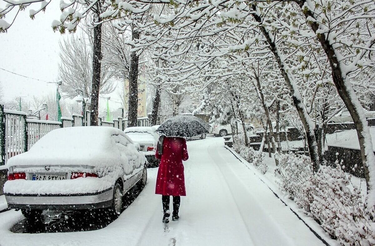 بارش برف و باران در ۱۵ استان‌ + جزئیات آب‌وهوای تهران در دو روز آینده