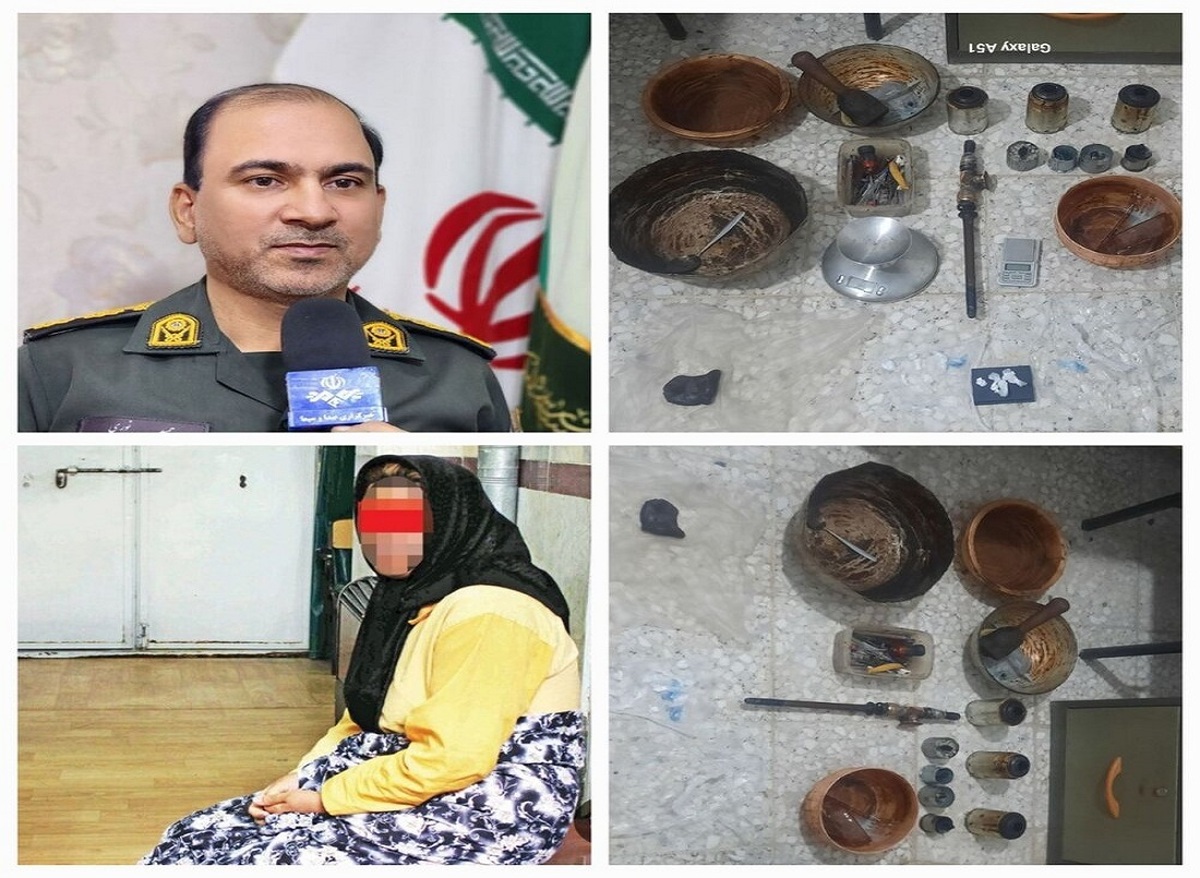 «ناتاشا» مواد مخدر فروش مشهور در زابل دستگیر شد + جزئیات