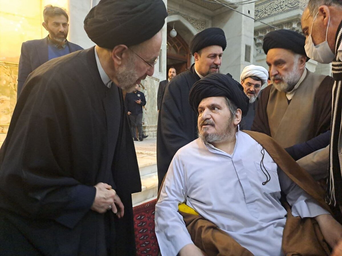 (عکس) تصویر جدید از نوه کمتر دیده شده و ارشد امام خمینی