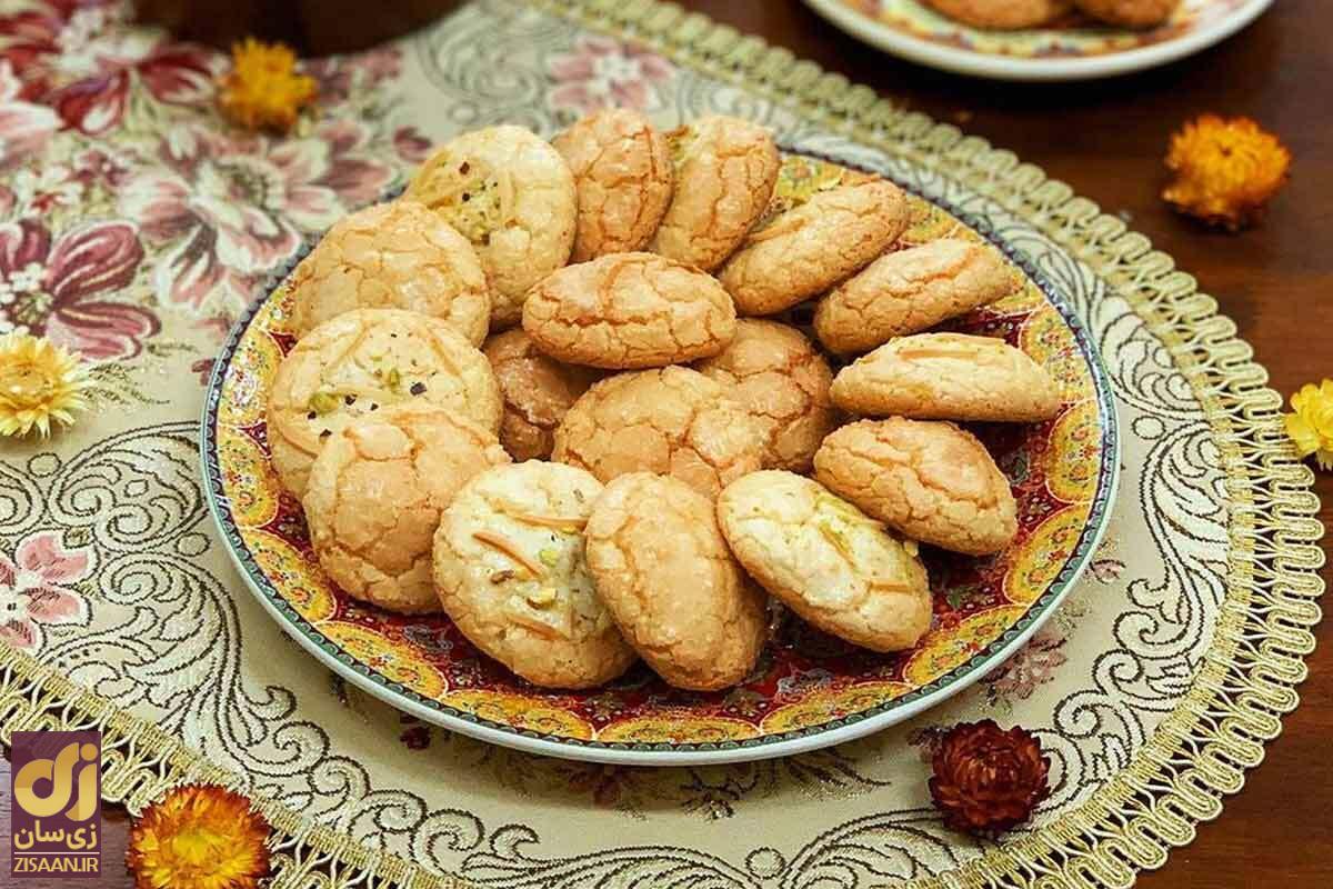 طرز تهیه شیرینی نارگیلی مجلسی برای عید نوروز