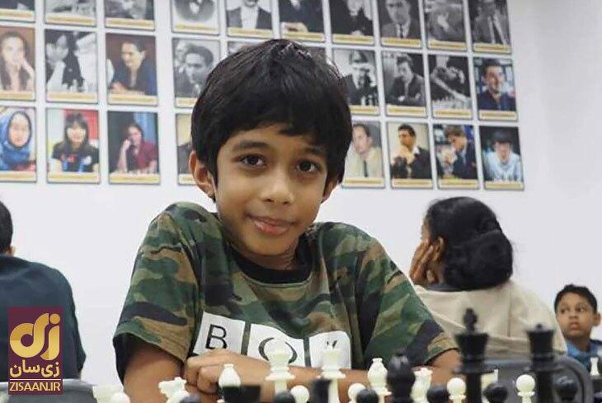 اعجوبه ۸ ساله با شکست‌دادن استاد بزرگ شطرنج تاریخ‌ساز شد