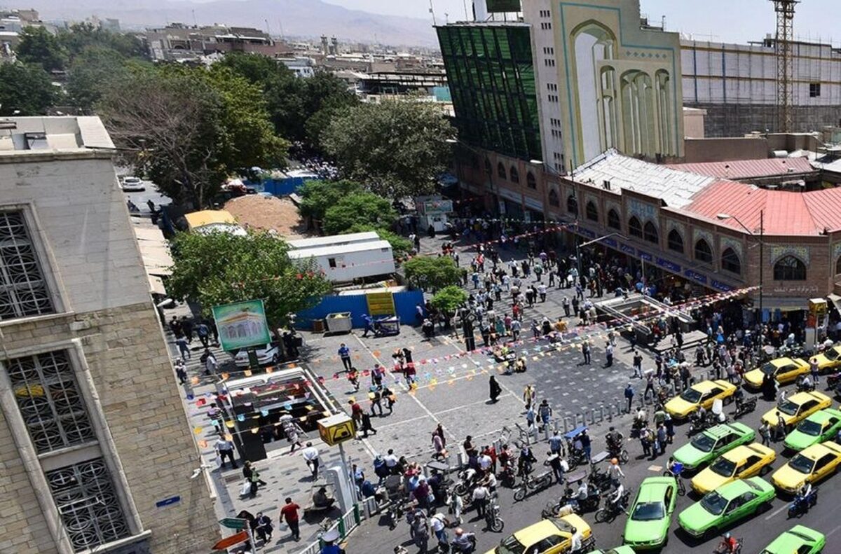 باورنکردنی؛ فروش جای پارک خودرو در نزدیکی بازار تهران با دستگاه کارتخوان