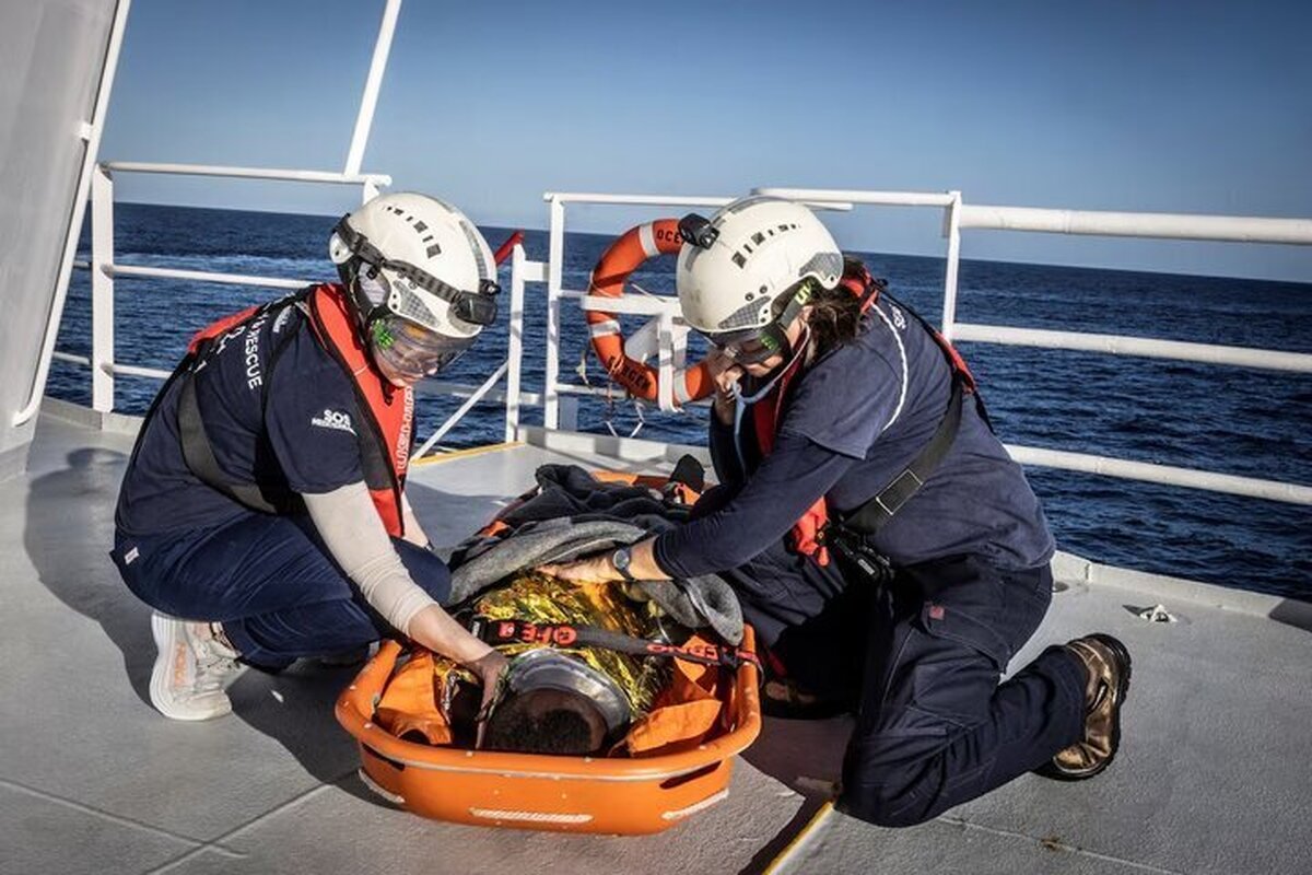 ۶۰ نفر در کشتی حامل مهاجران در مدیترانه غرق شدند