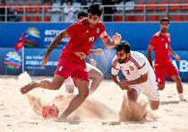 (ویدئو) سوپر گل‌های بازیکنان ساحلی ایران به امارات