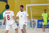 فوتبال ساحلی ایران به نیمه نهایی رسید/ جدال سخت با برزیل