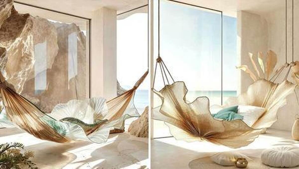(عکس) ایده های جذاب برای خواب رویایی کنار دریا و کویر