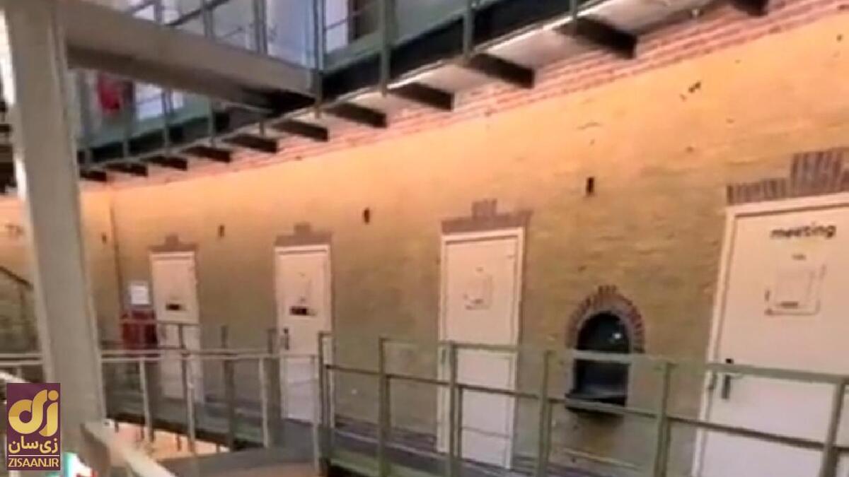 (ویدئو) تصاویر جالب از تبدیل یک زندان به ساختمان اداری!