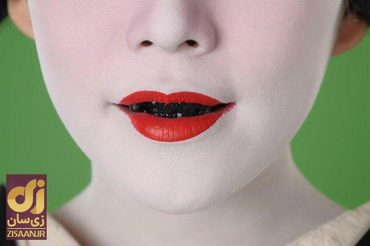 جادوی سیاه؛ چرا زنان ژاپنی دندان‌های خود را سیاه می‌کردند؟