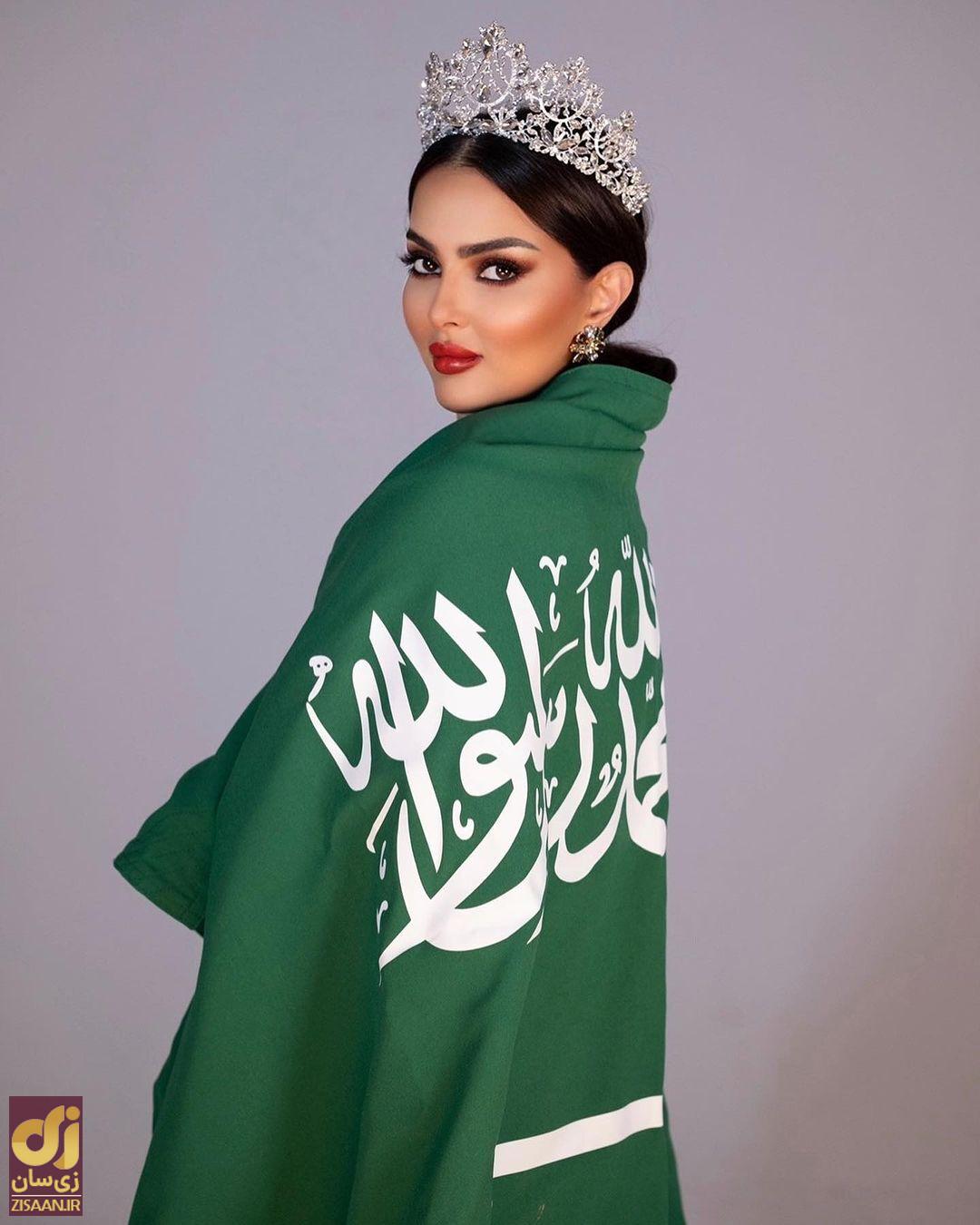 رومی القحطانی مدل سعودی و نماینده عربستان در مسابقه دختر شایسته