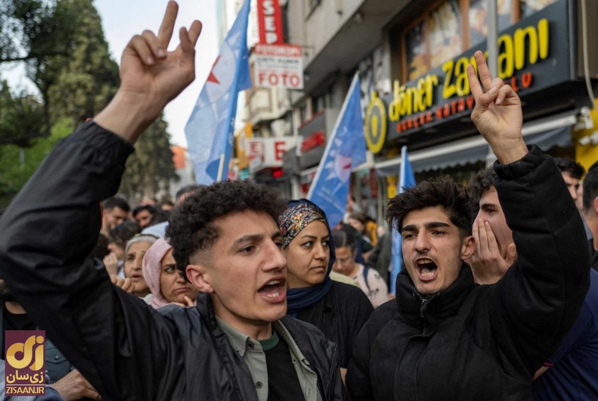 تشدید اعتراضات کردها در وان ترکیه به تغییر شهردار + تصاویر