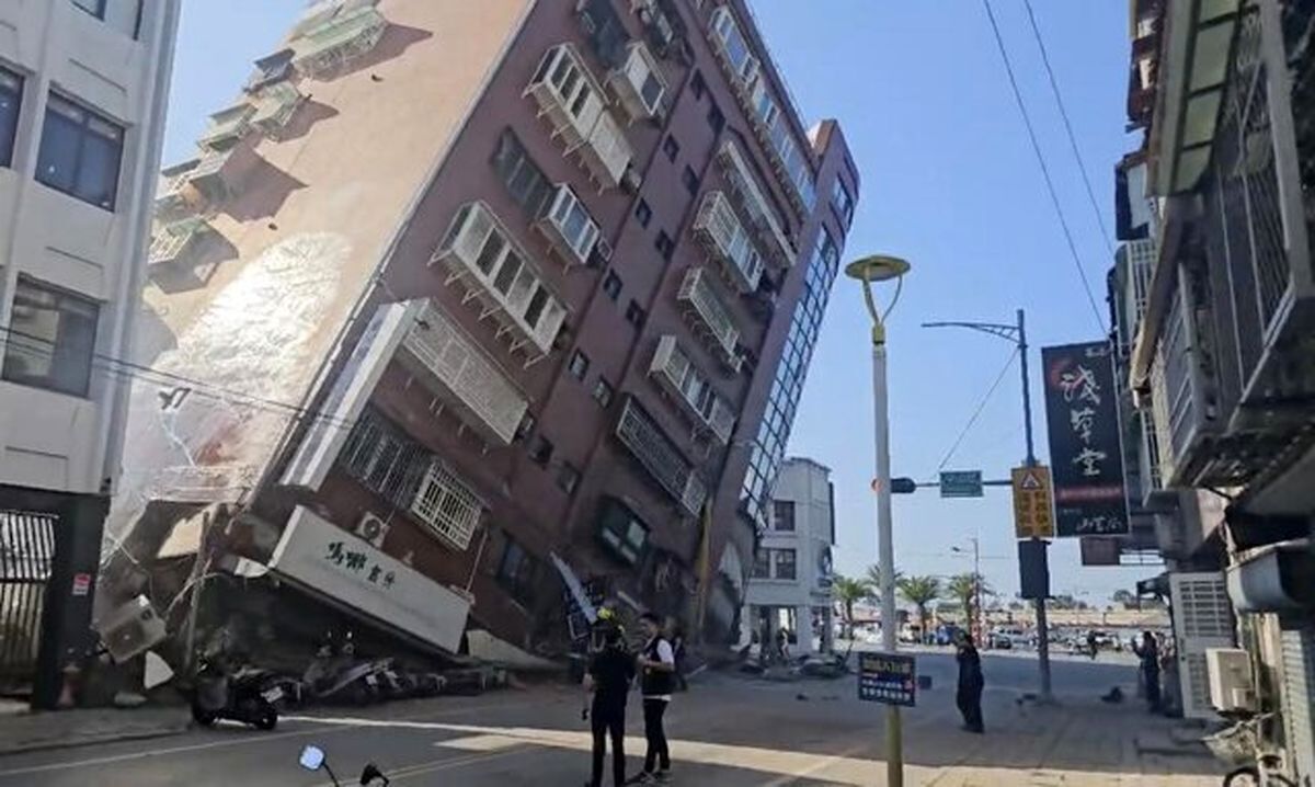 افزایش تلفات و مصدومان زلزله ۷.۴ ریشتری در تایوان