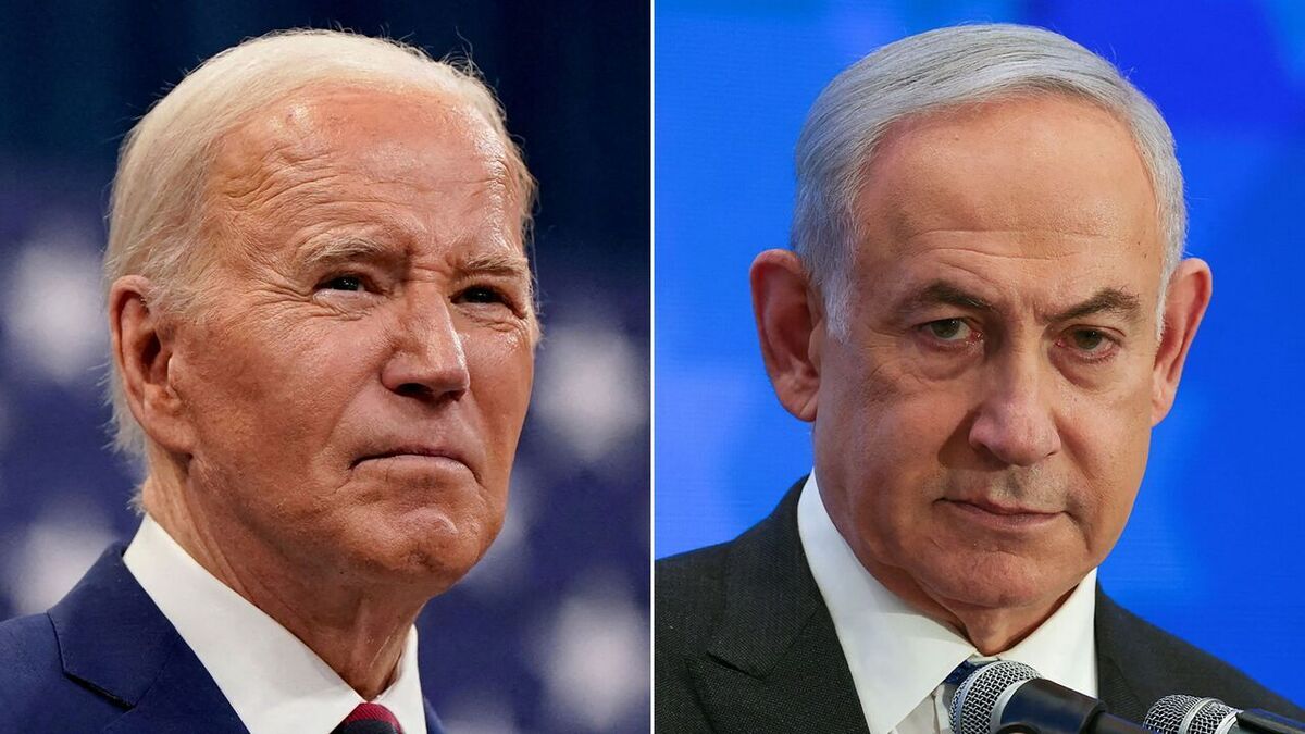 گفت‌وگوی پر تنش بایدن و نتانیاهو