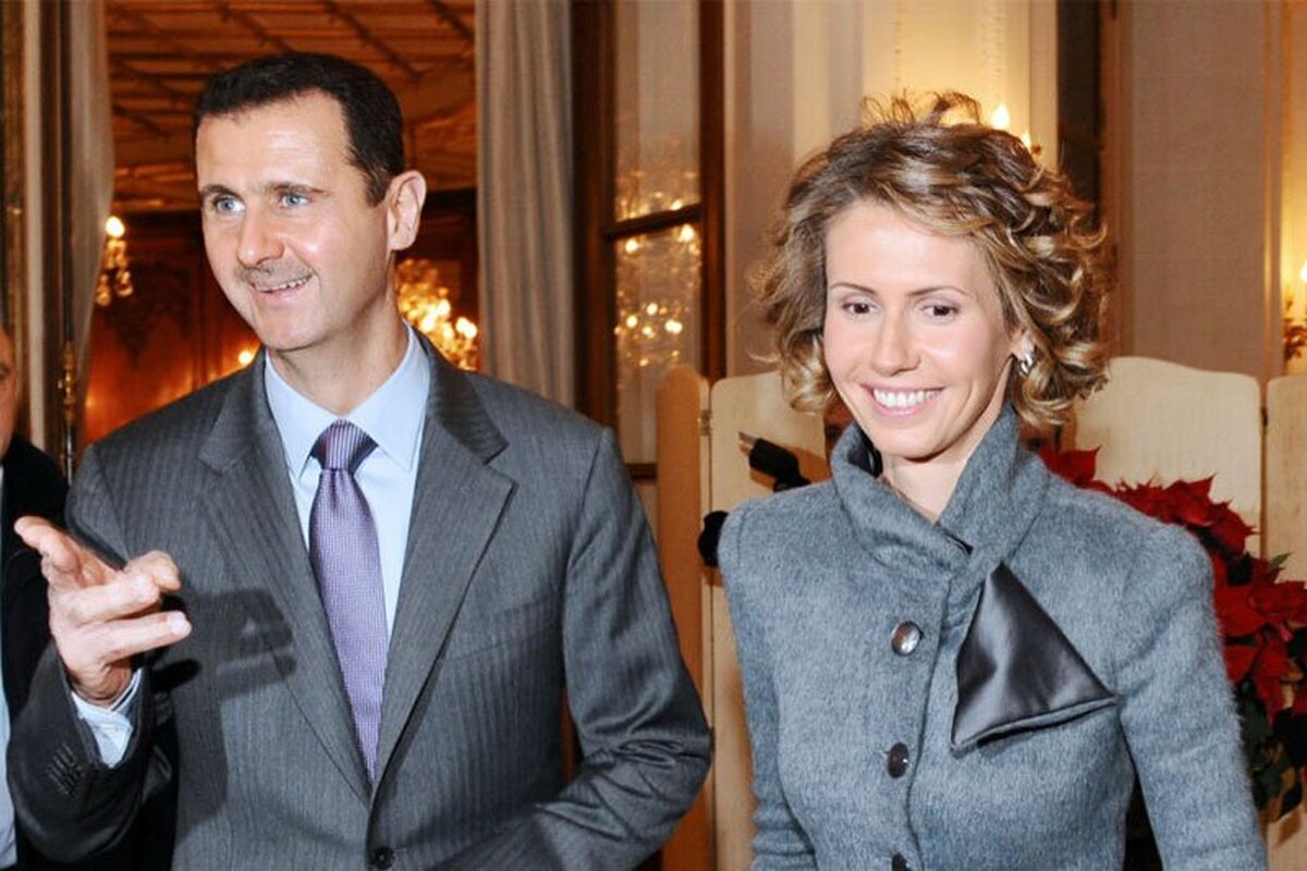 (عکس) تصویر بشار اسد و همسرش در طرطوس که پربازدید شد