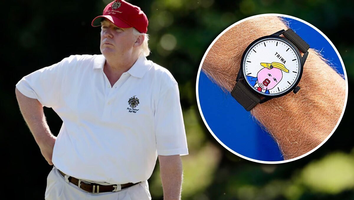 (عکس) ساعت ترامپ فقط ۹۹ دلار!