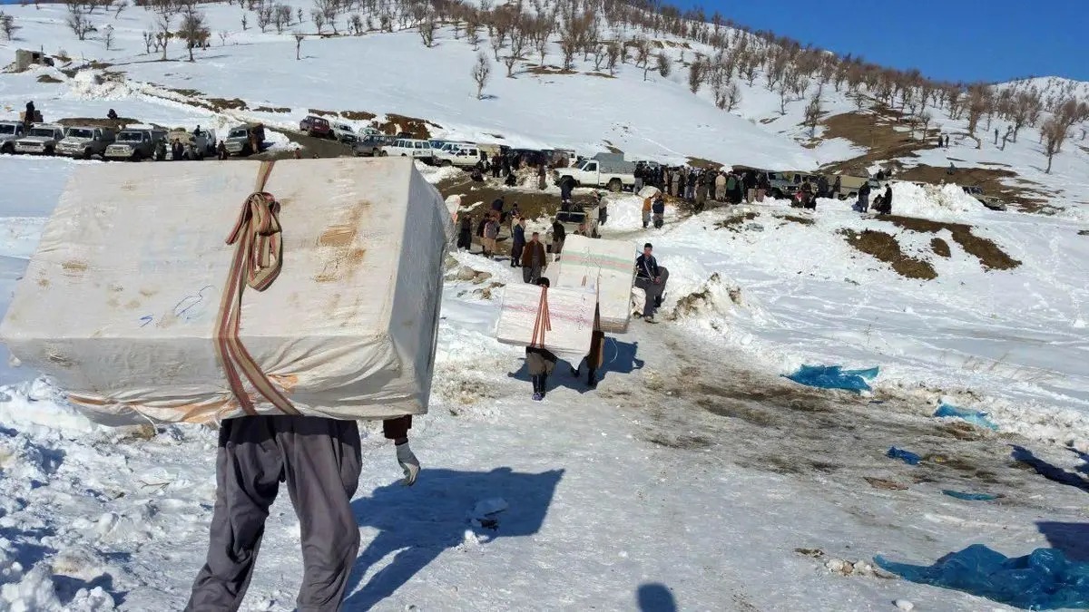 ماجرای تلخ ادریس، ۲۶ ساله، پدر دو بچه از سرما یخ زد و فوت کرد