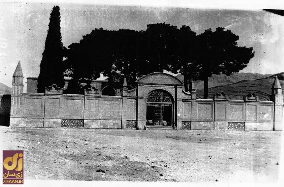 تصویری دیده نشده از آرامگاه سعدی در اوایل دوره پهلوی
