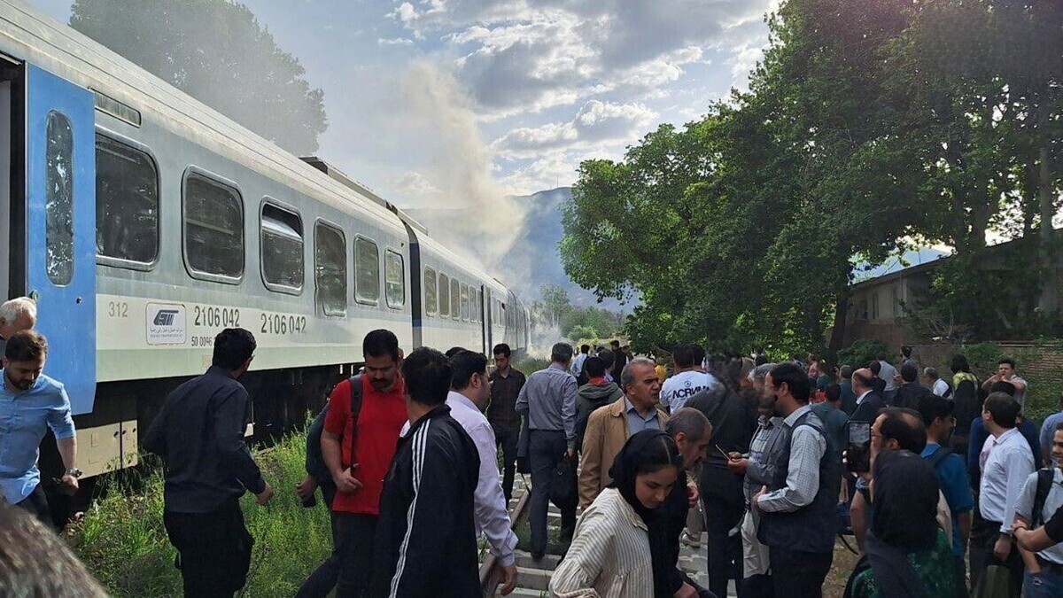 ویدئو| جزئیات حادثه آتش سوزی ریل‌باس هشتگرد به تهران