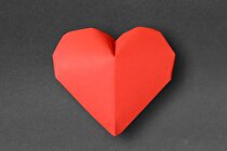 (ویدئو) آموزش اوریگامی قلب پاکتی «دوستت دارم» در ابعاد 20X20 سانتی متر