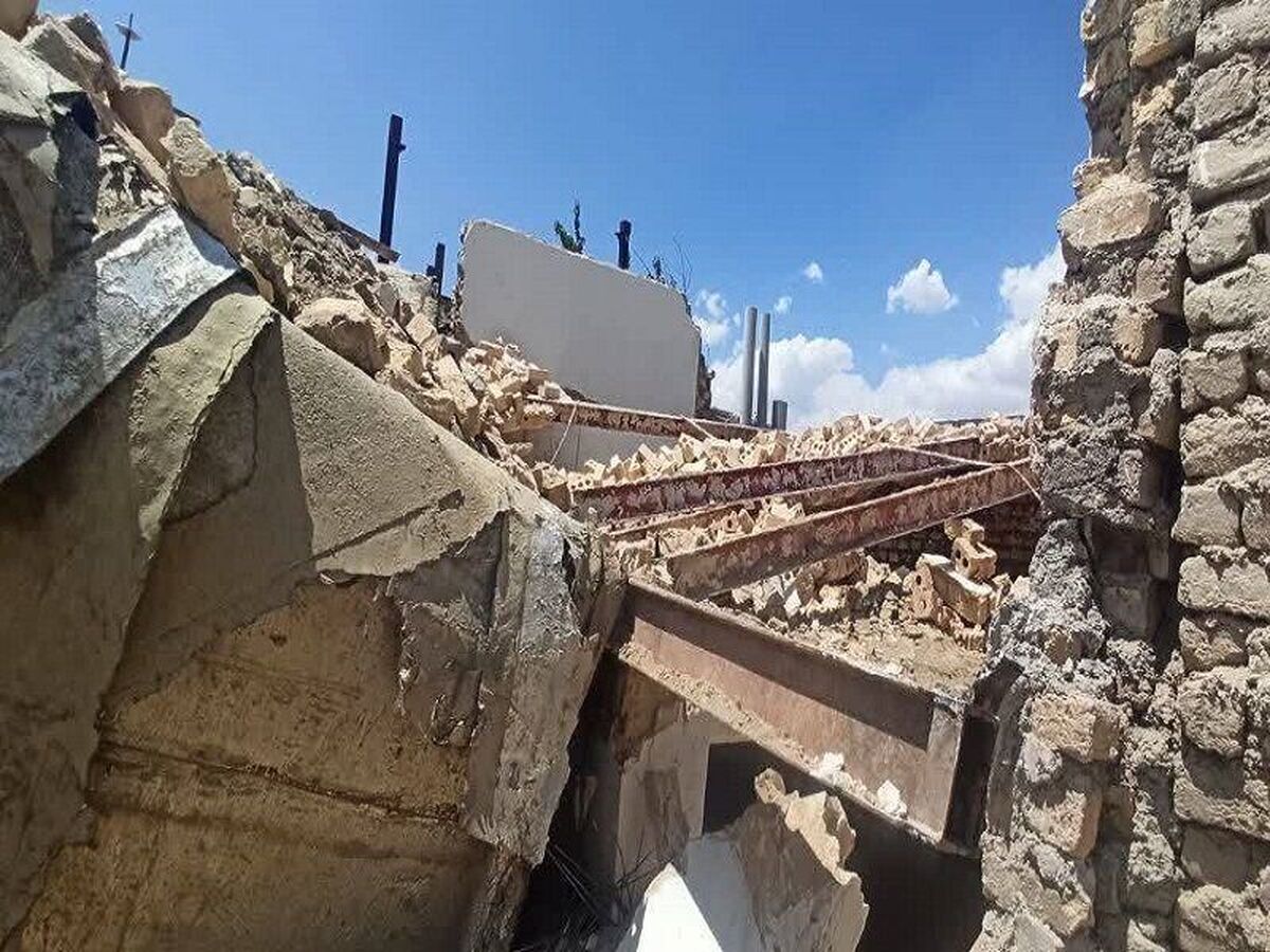 زلزله ۲ خانوار روستای «زنده جان» کاشمر را زیر آوار برد