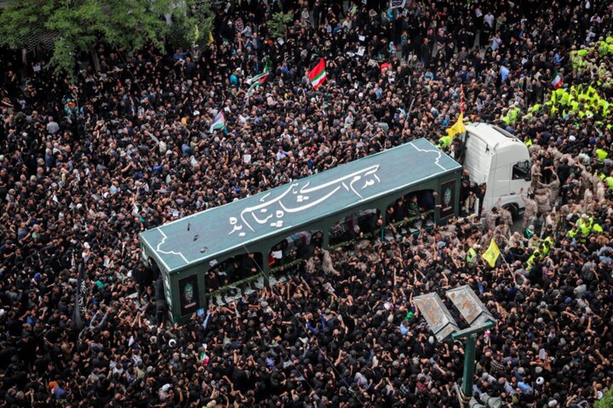 اولین تصویر از سنگ مزار شهید رئیسی