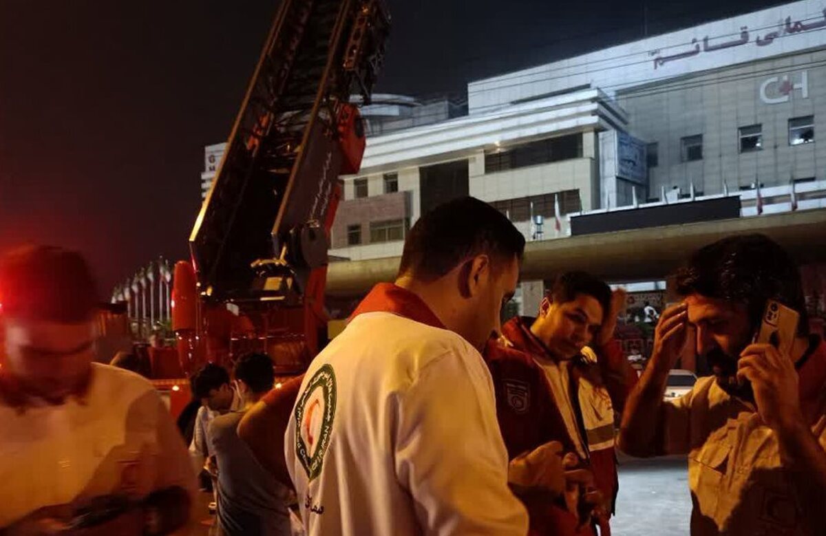 دستگیری ۵ نفر در ارتباط با آتش‌ سوزی بیمارستان قائم