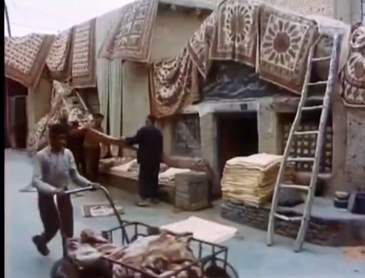 ویدئو| ویدئوی دیدنی از بازار اصفهان سال ۱۳۵۵