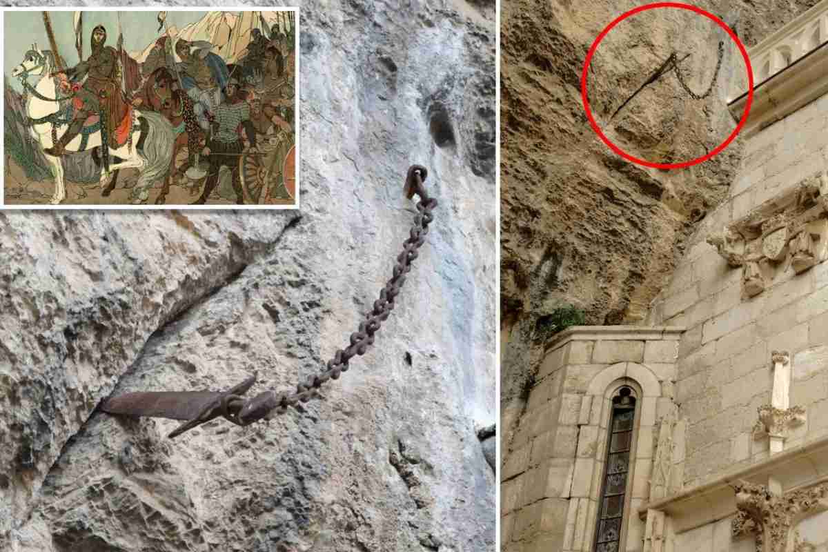 عکس| شمشیر ۱۳۰۰ ساله ناپدید شد