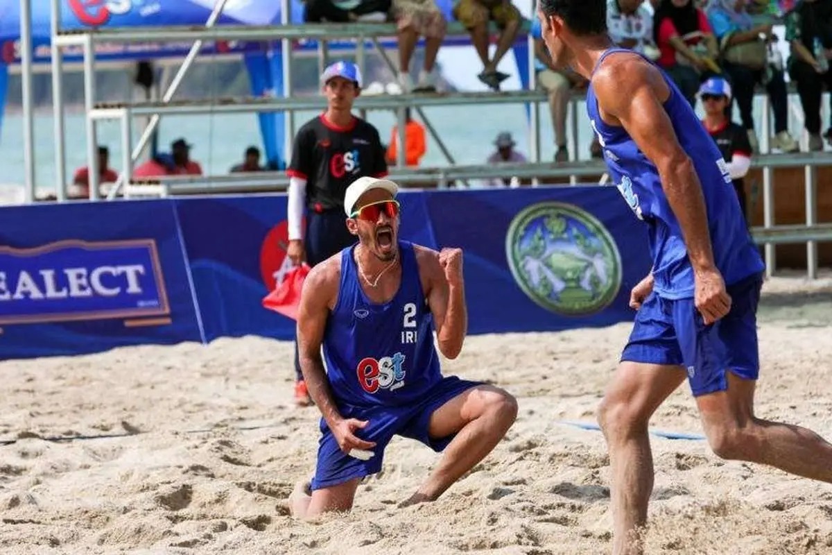 والیبال ساحلی ایران به المپیک نرسید