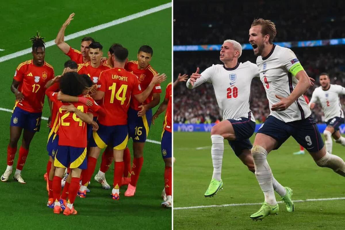 تاریخ و ساعت بازی اسپانیا و انگلیس در  فینال یورو ۲۰۲۴