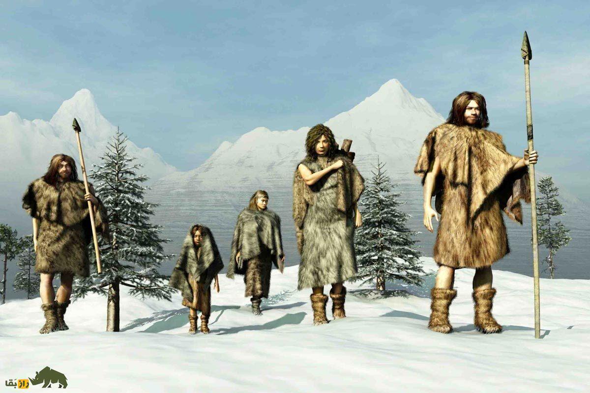 لباس انسان‌های اولیه؛ مردم ۳۰۰ هزار سال پیش چه می‌پوشیدند؟!