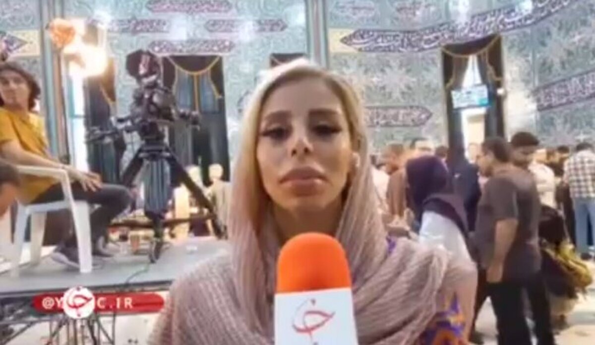 (ویدئو) صحبت‌های متفاوت یک دختر جوان در حسینیه ارشاد