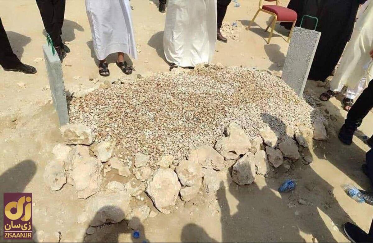 تصویری عجیب از قبر اسماعیل هنیه در قطر
