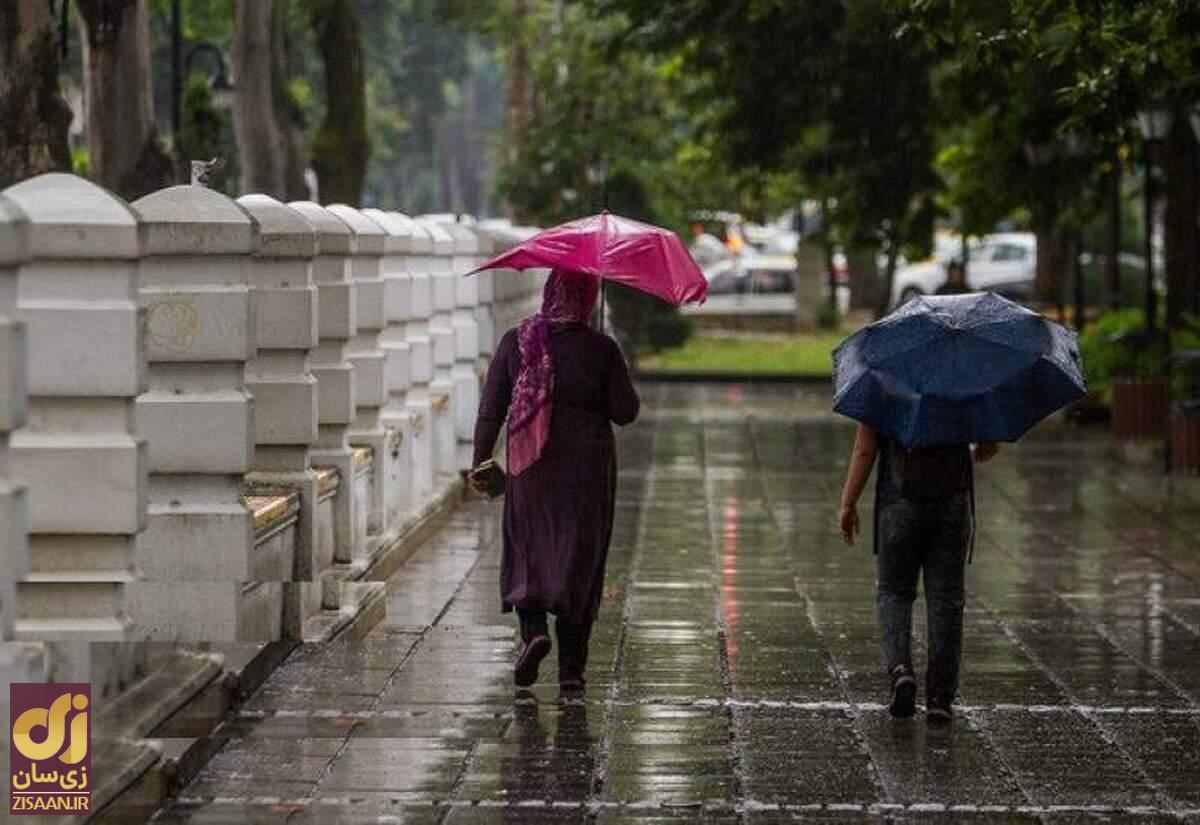 باران شدید و تگرگ از امروز تا ۲۱ مهر در این مناطق کشور