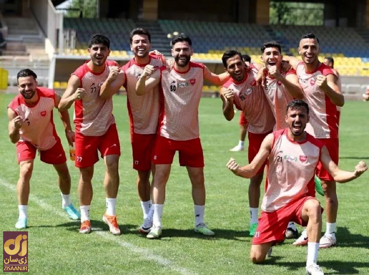 عکس | حضور دوباره یک بلاگر مشهور در اردوی پرسپولیس خبرساز شد