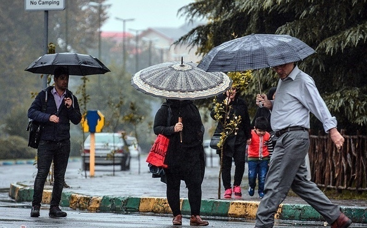 چتر‌ها را آماده کنید؛ باران شدید در راه است