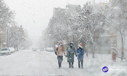 ویدئو | بارش شدید برف در کردستان عراق