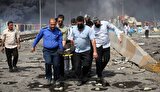 دمای انفجار اسکله ۱۴۰۰ درجه بود؛ آب روی کانتینر‌ها بخار می‌شد!