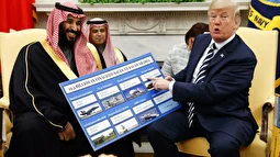 ویدئو | «ترامپ» قهوه «بن سلمان» را نخورد!