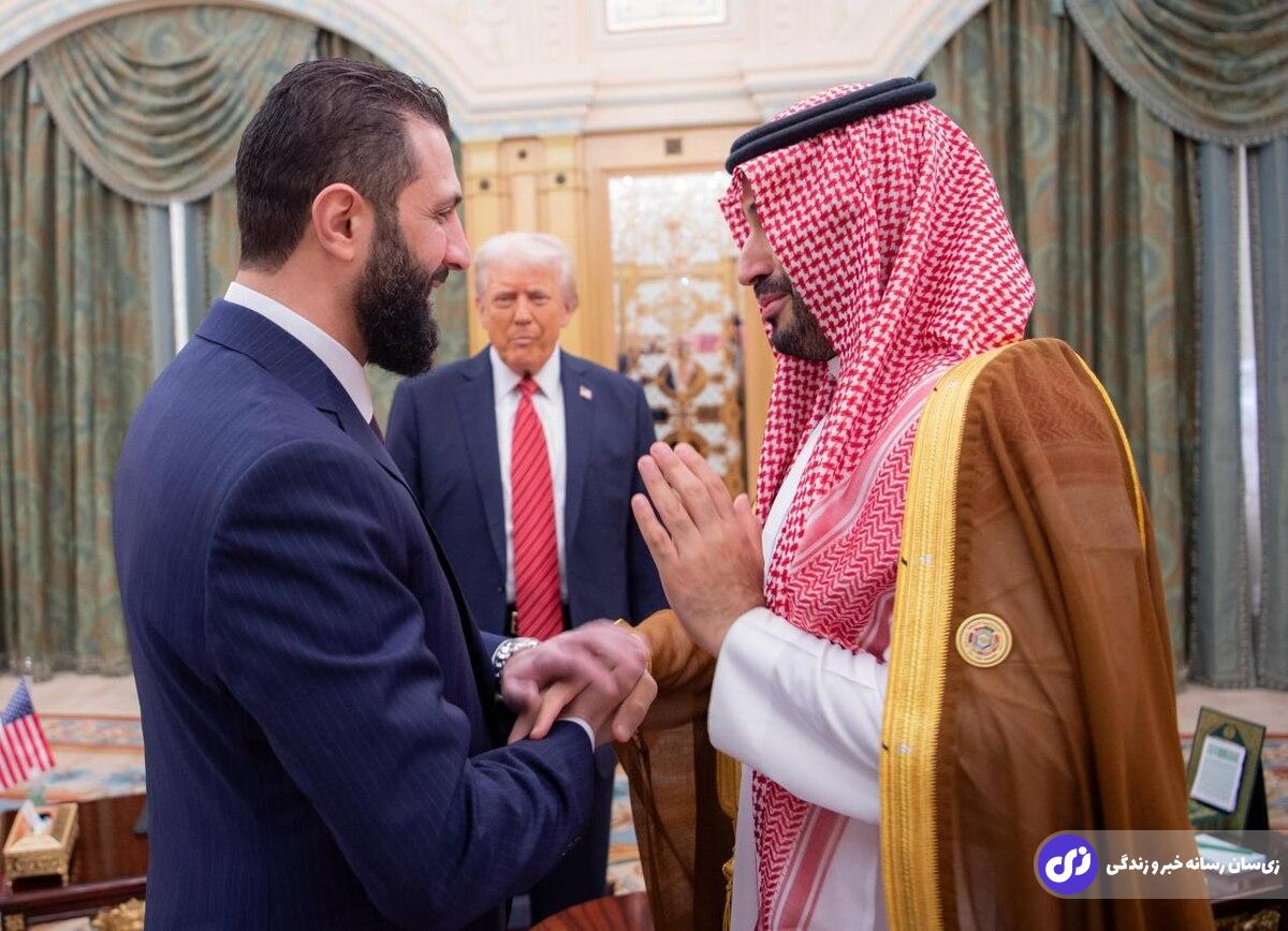 تصاویر | ترامپ با محمد جولانی دیدار کرد